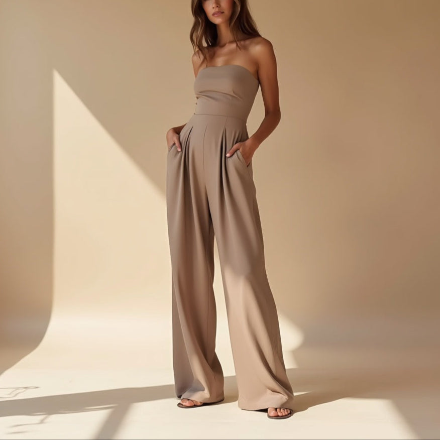 Marika | Stropløs jumpsuit