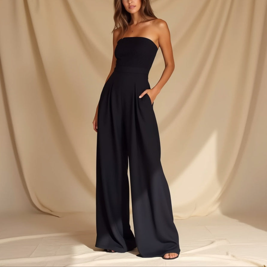 Marika | Stropløs jumpsuit