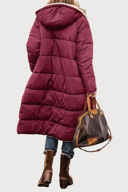 Amelia | Elegant reversible coat