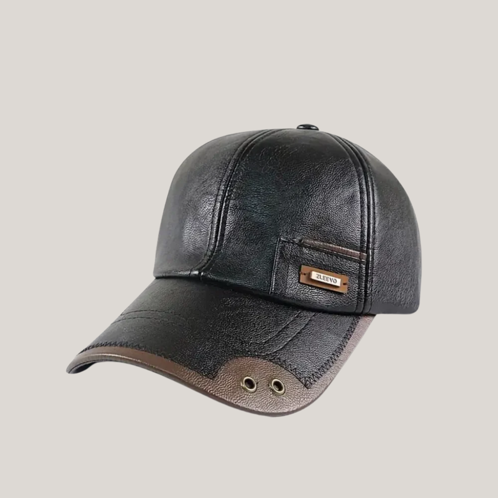Harvey | Classic weather-resistant leather cap