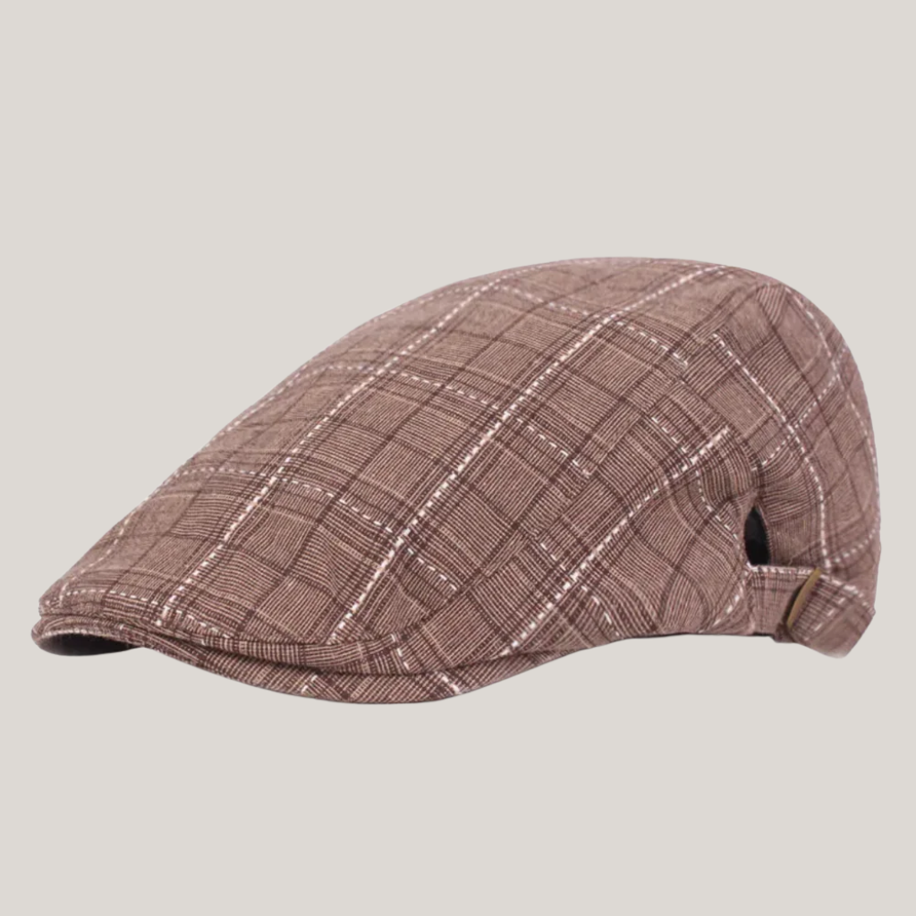 Lewis | Vintage Justerbar Flat Cap