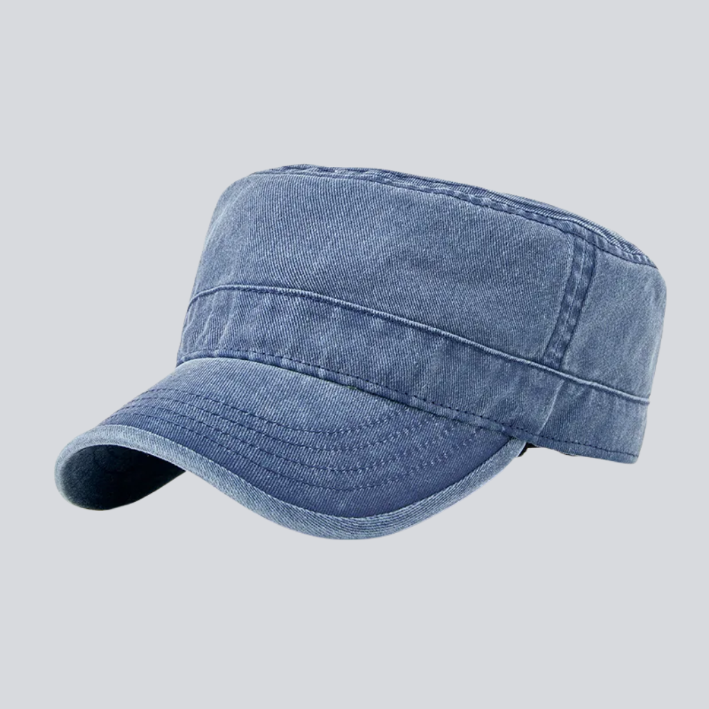 Wyatt | Heritage Field Cap (Blue)