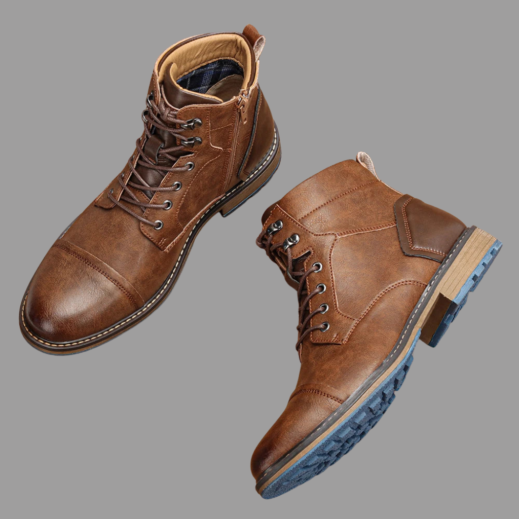 Harold | Premium leather Oxford boots