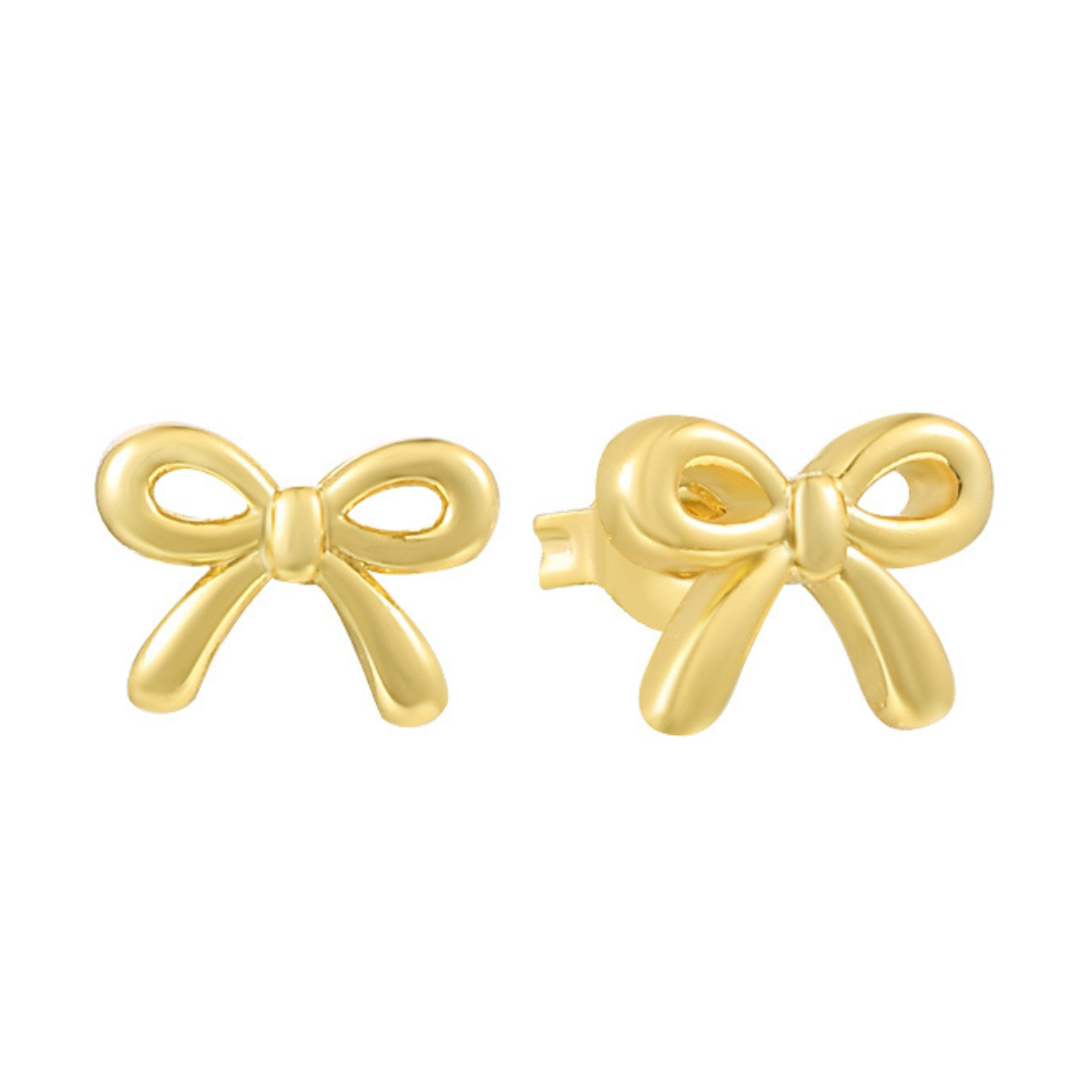 Charming Bow-Shaped Earrings