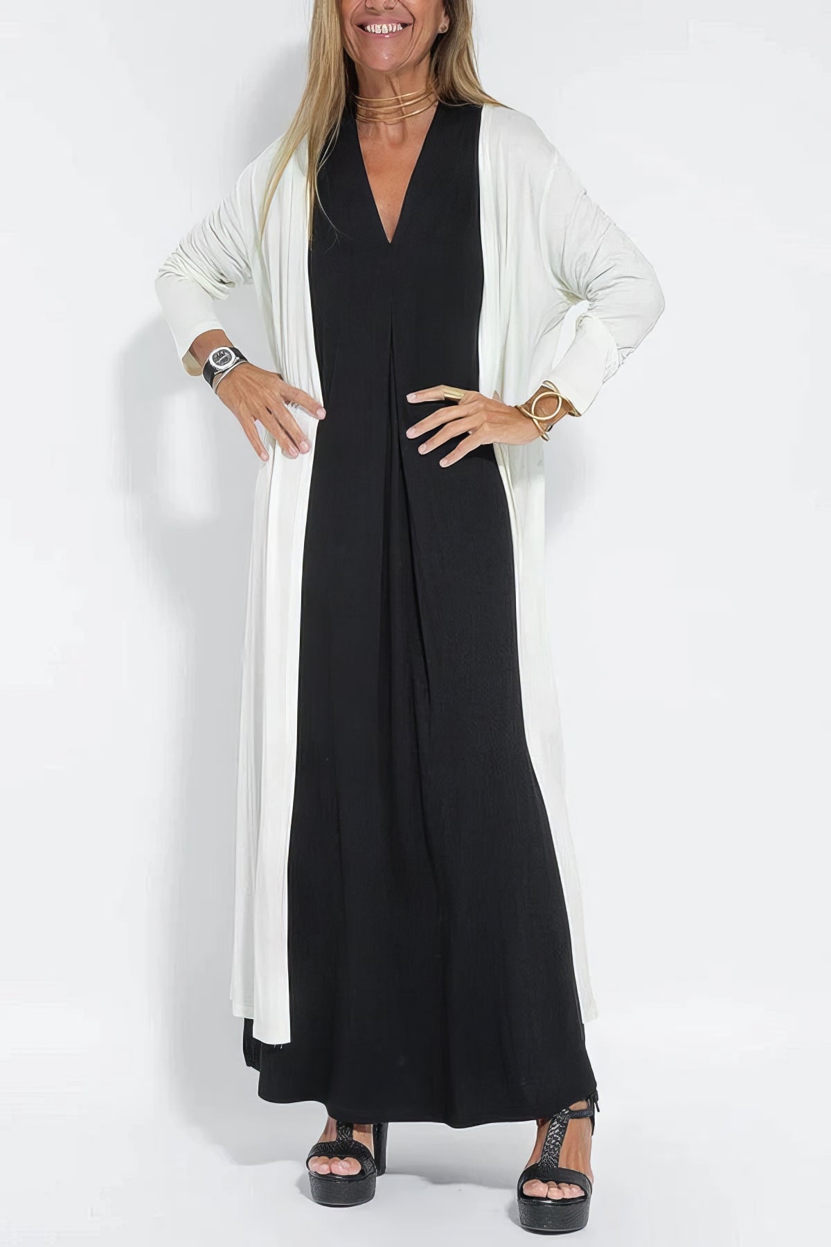 Grethe | Elegant lang kjole