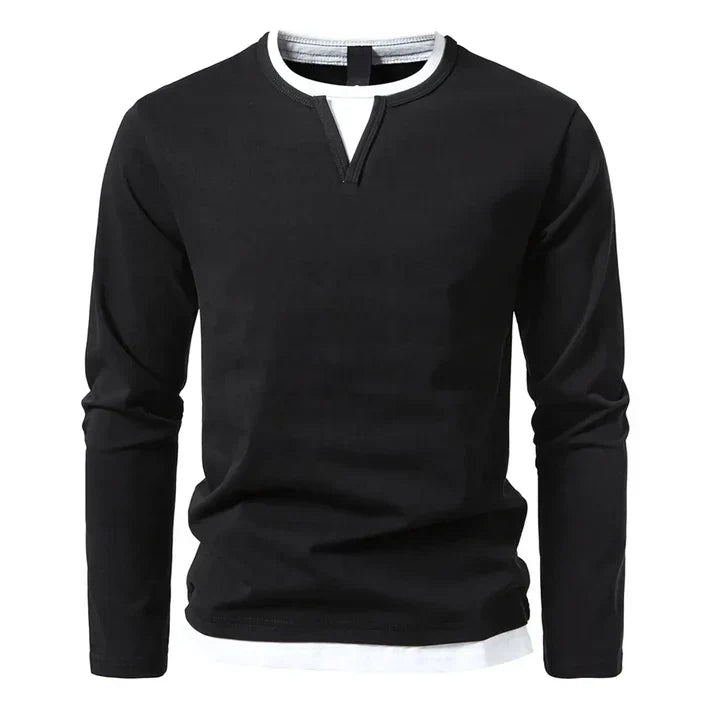 Alex | Premium long-sleeve made from combed cotton