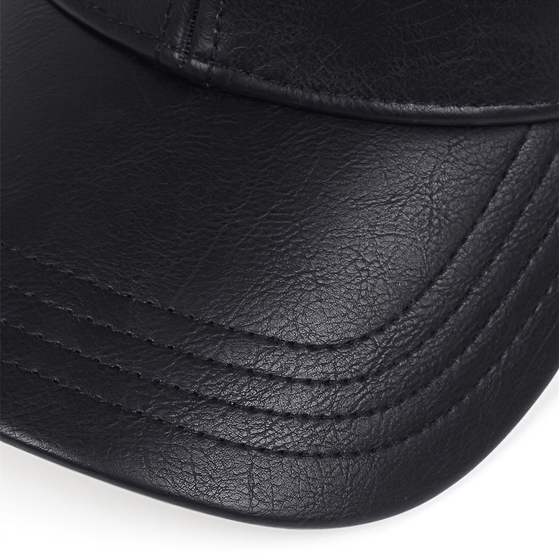 Fabian | Leather field cap