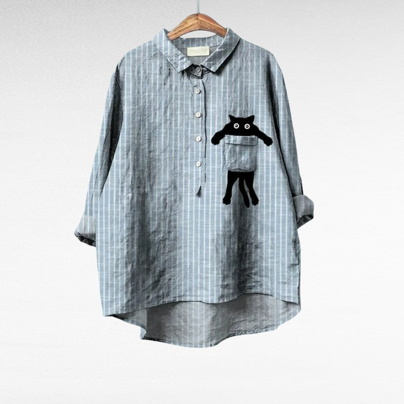 Hedvig | Moderigtig vintage-bluse