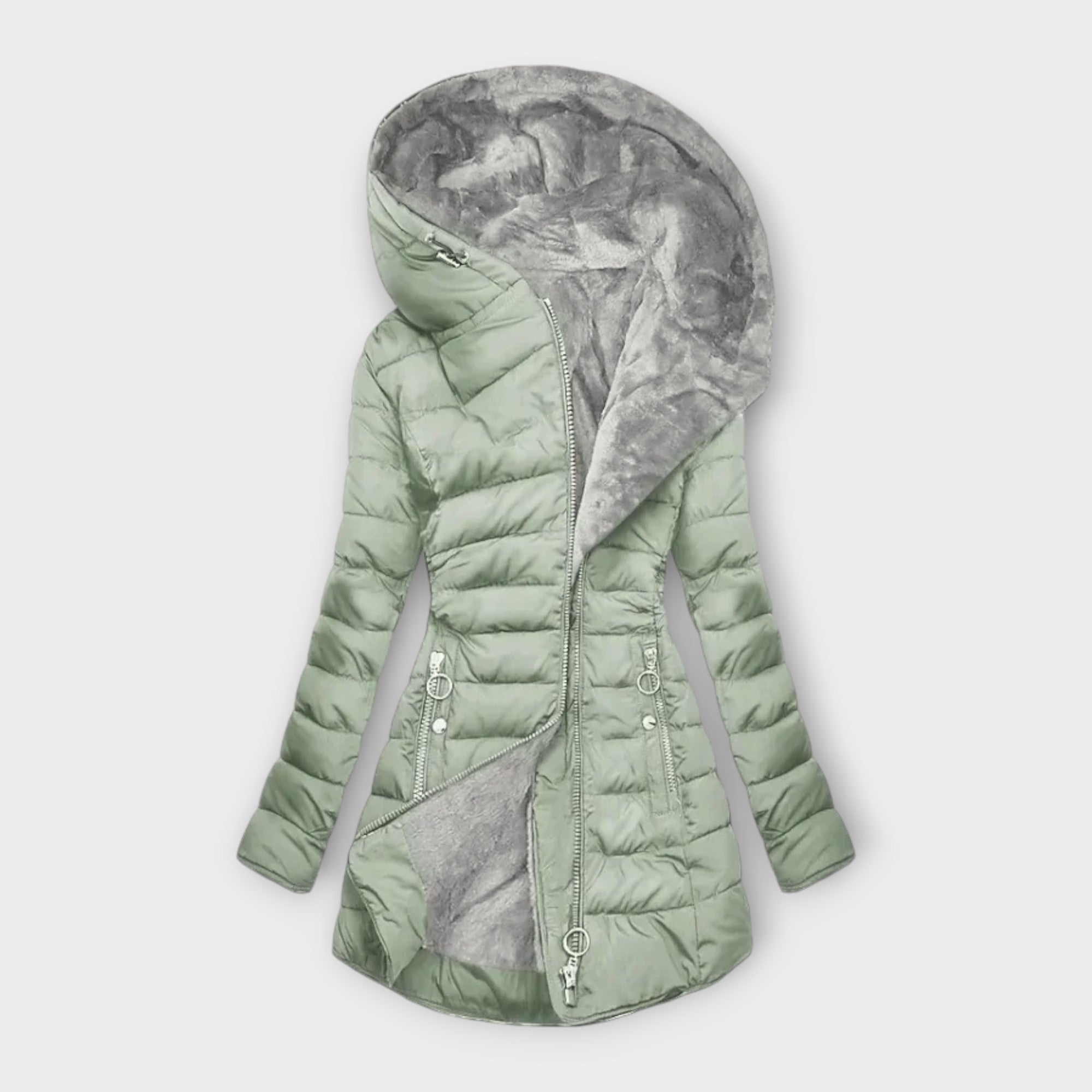 Hailey | Cozy Fur-Lined Coat