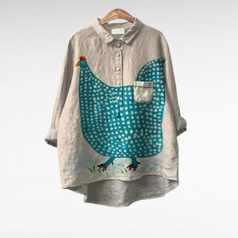 Solveigh | Moderigtig vintage-bluse