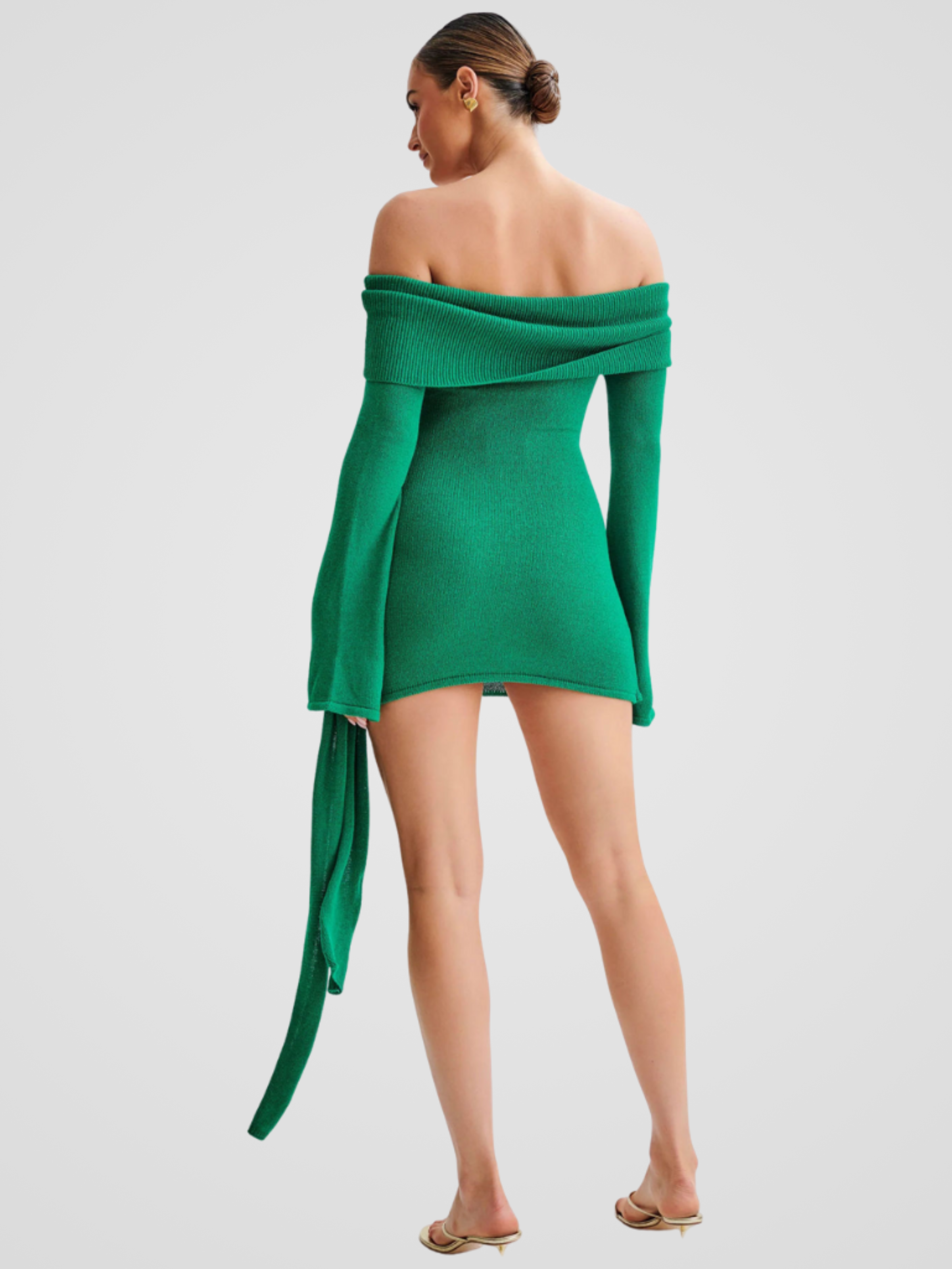 GLAMOUR MINI WRAP DRESS