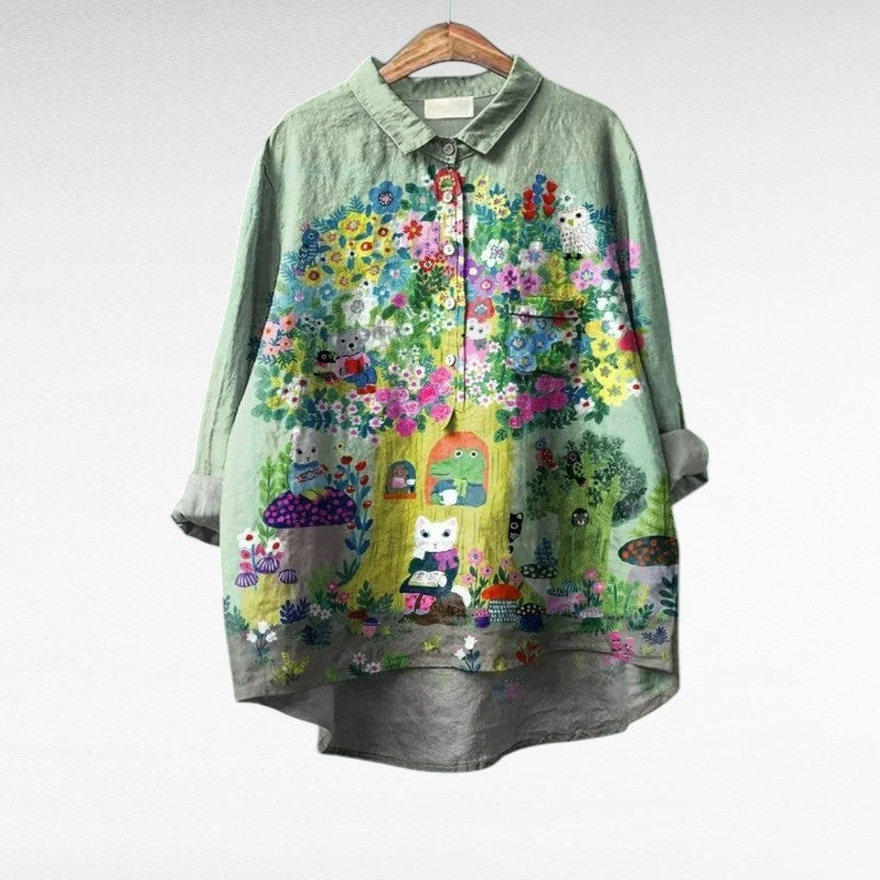 Ylwa | Moderigtig vintage-bluse