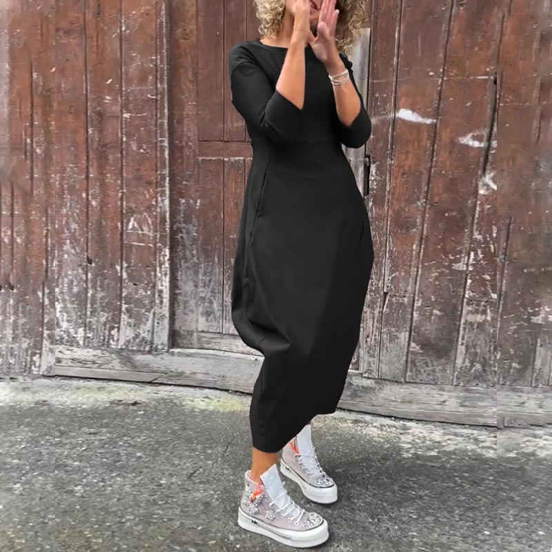 Penelope | Simple and elegant women’s dress with pocket