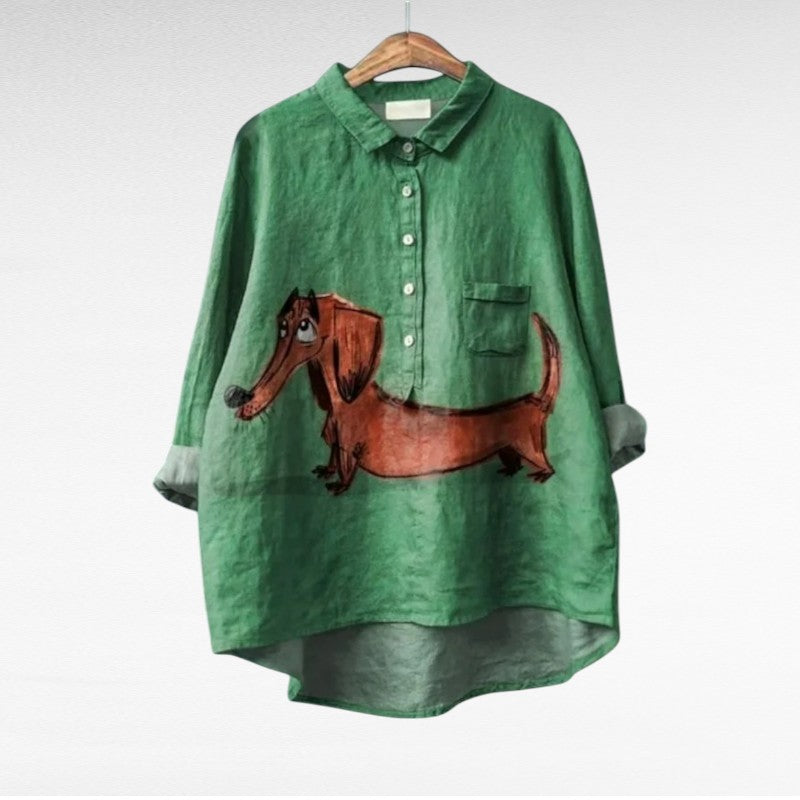 Stina | Moderigtig vintage-bluse