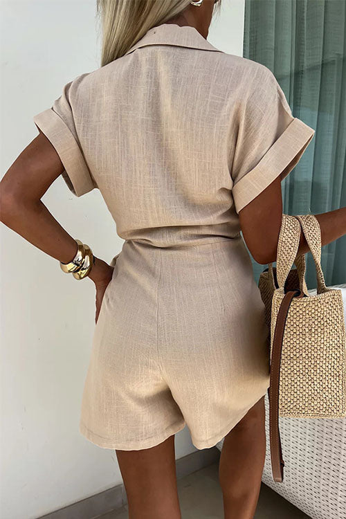 Zaar | Kortærmet jumpsuit