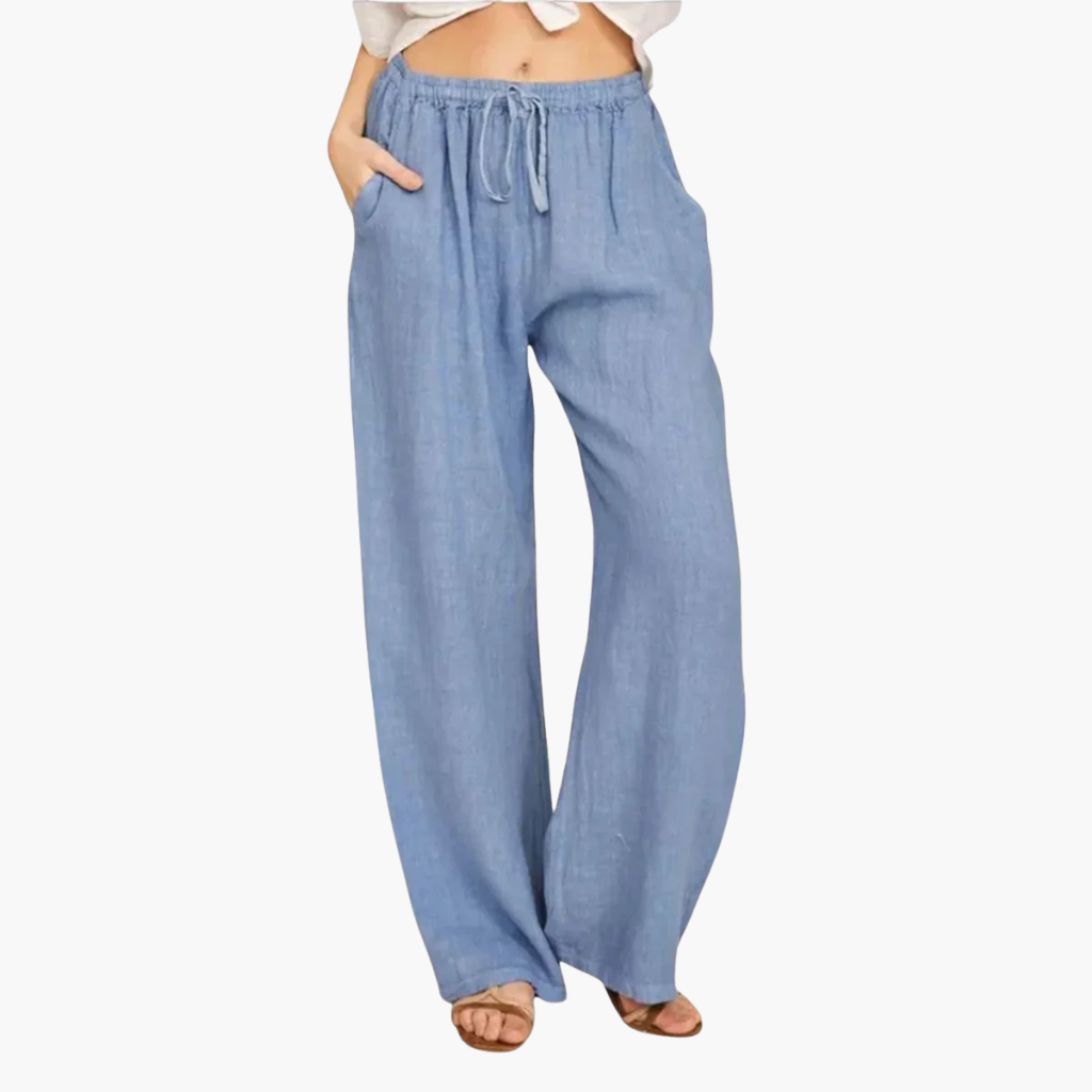 Breezy Summer Linen Trousers