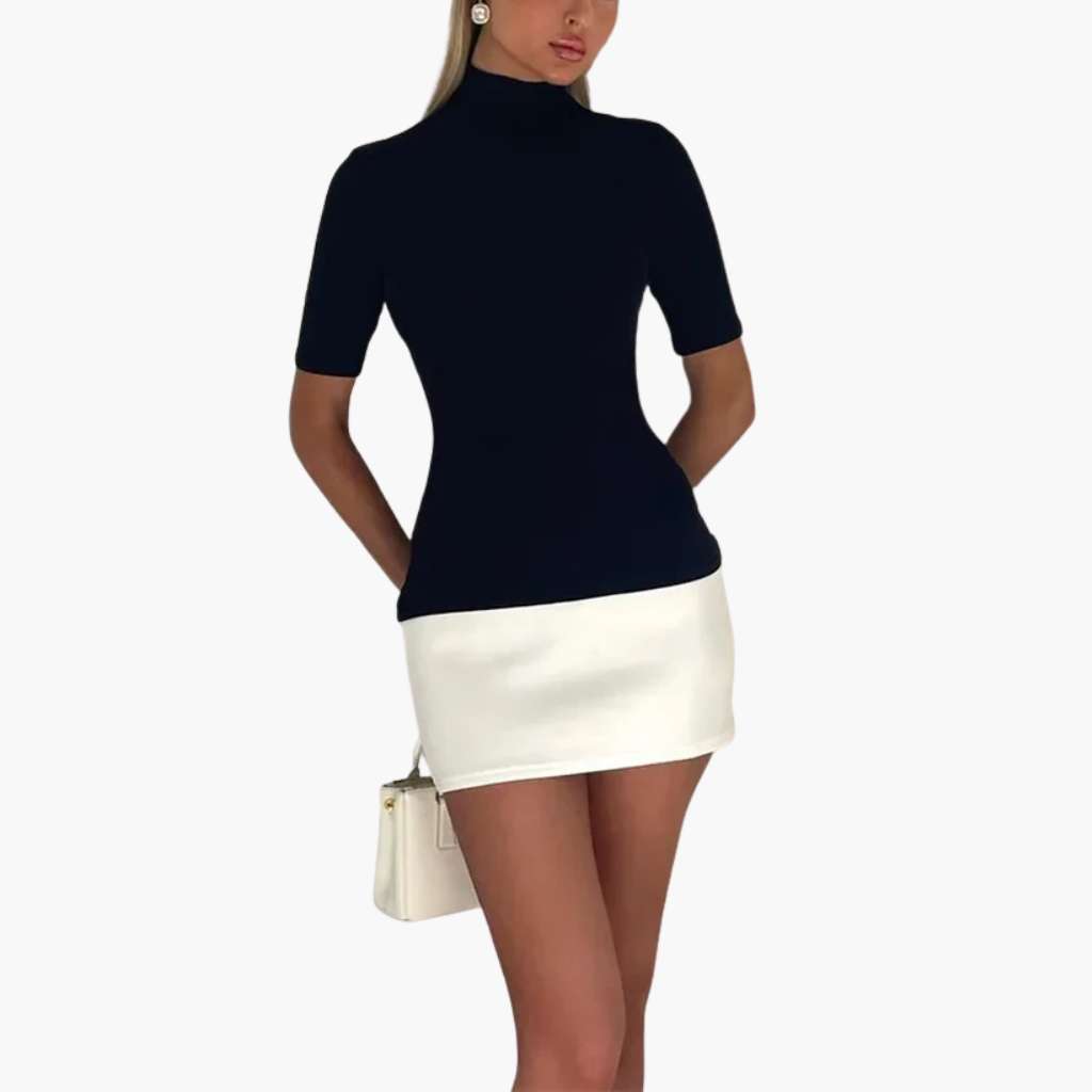 SCULPTED MINI DRESS VALENCIA