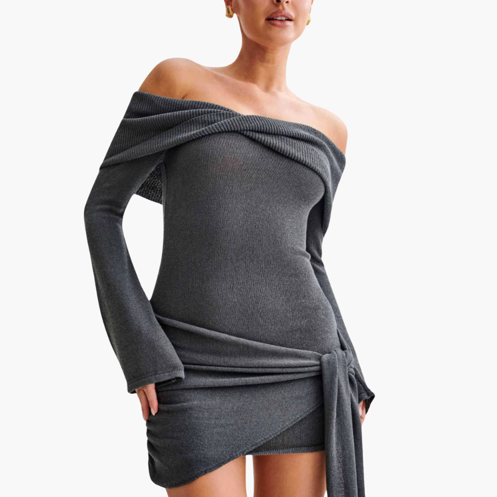GLAMOUR MINI WRAP DRESS