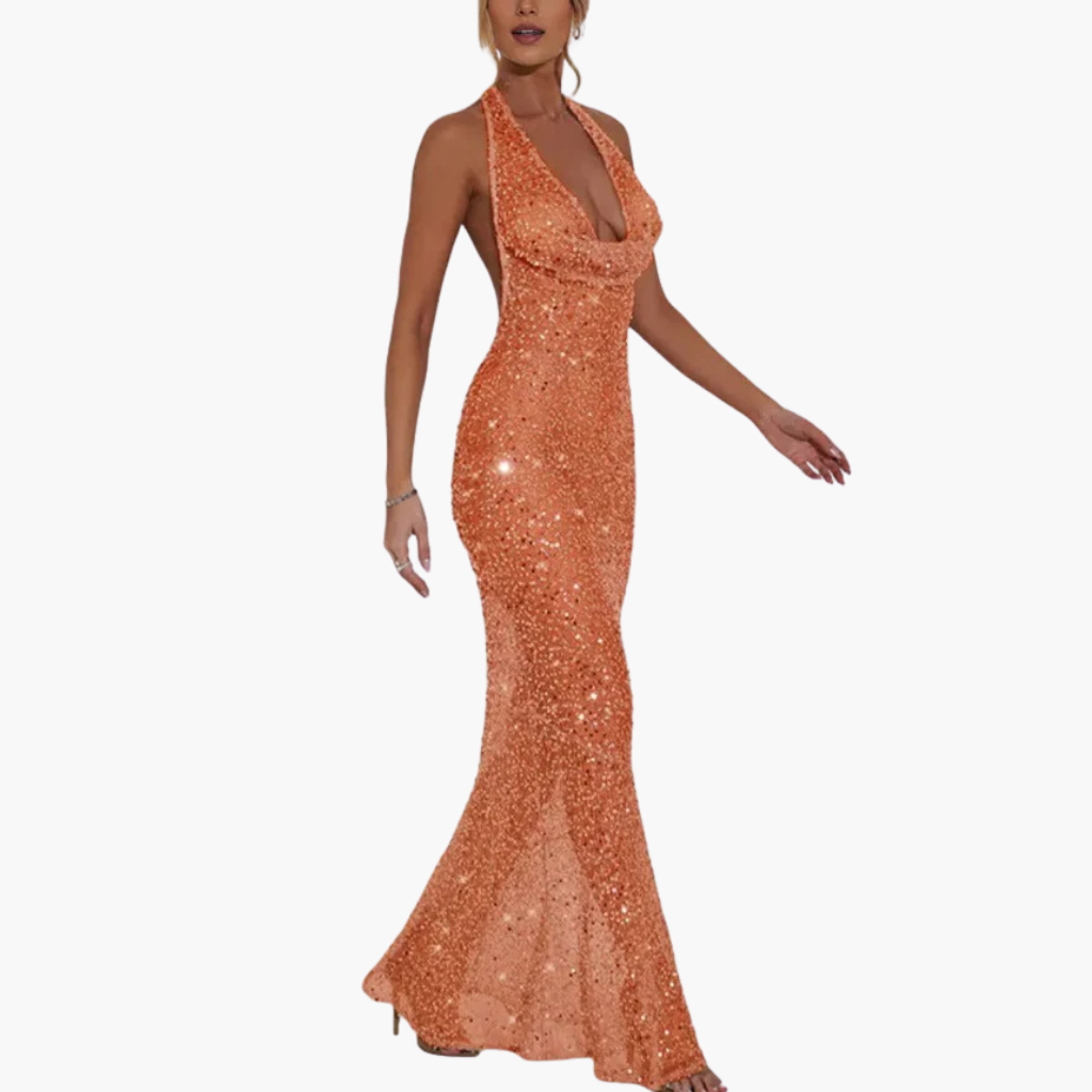 MAXI LUXE GLAM SPARKLE DRESS