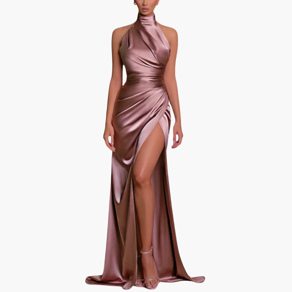 ROYALTY SATIN DRESS