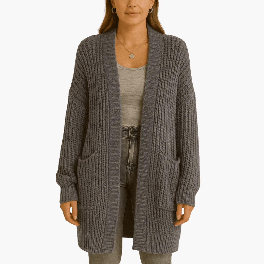Celine - Comfortable Longline Cardigan