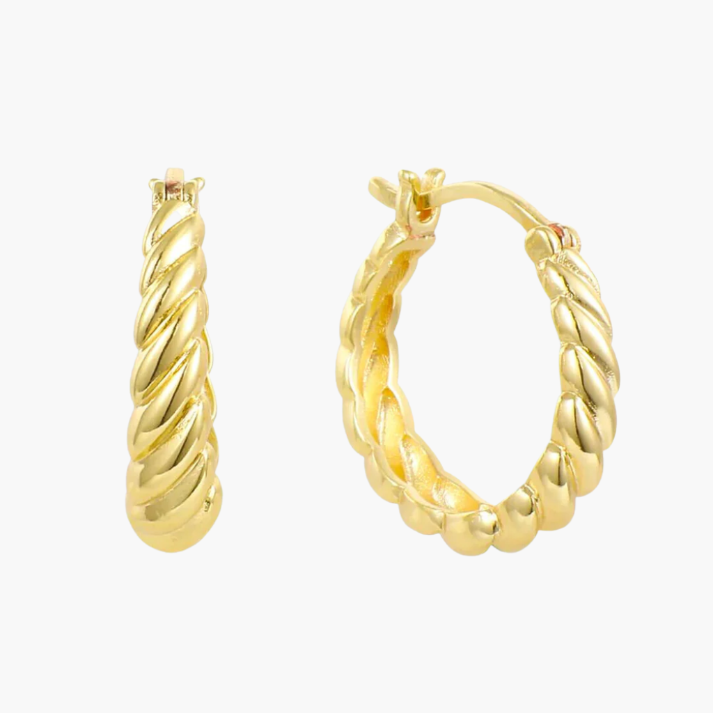 Spiral Twist Earrings