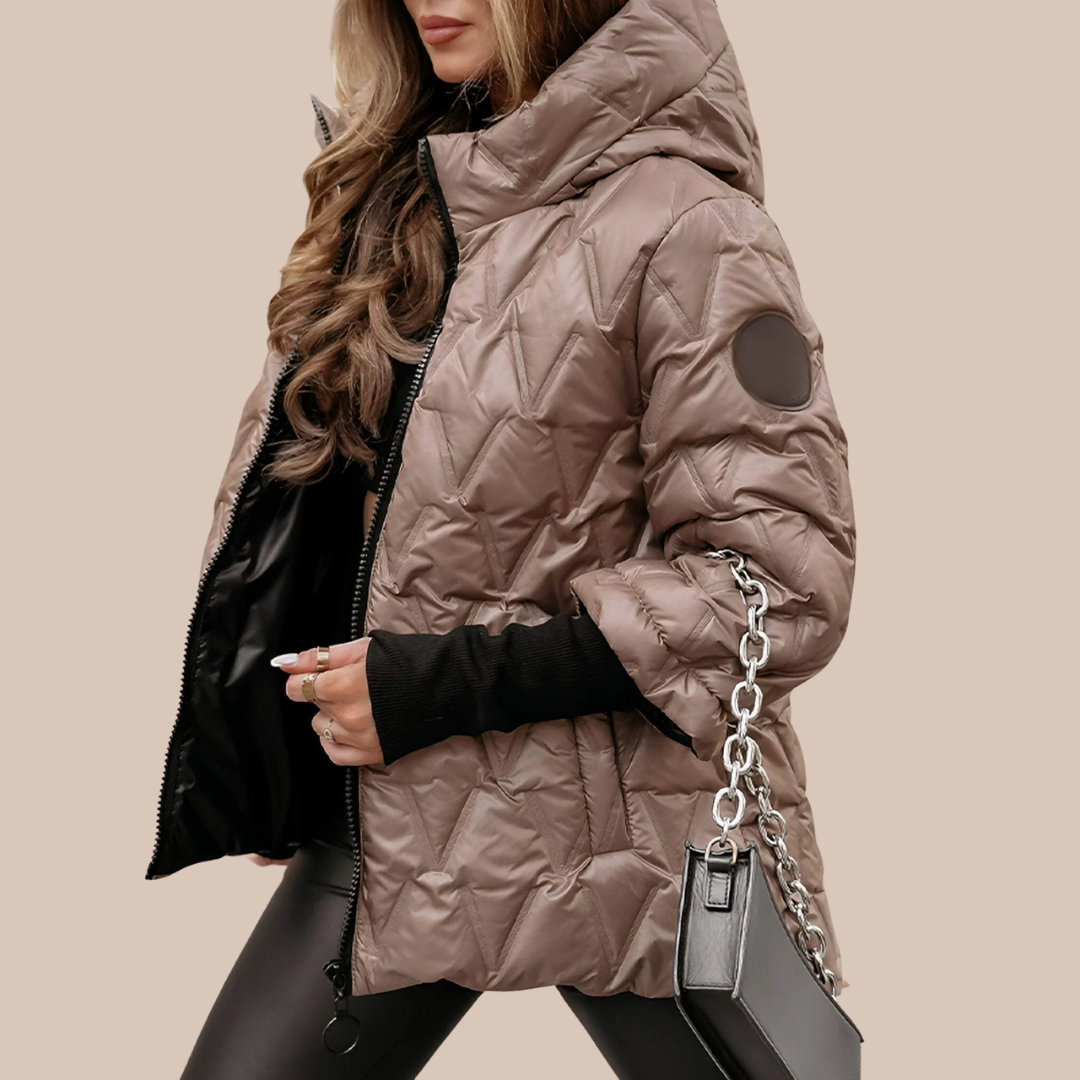 Megan | Cotton Hooded Jacket