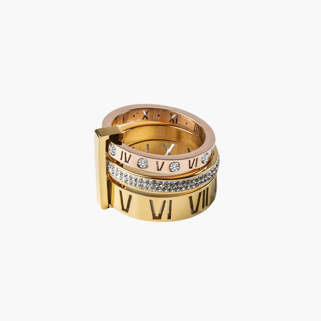 Trio of Brilliance Ring