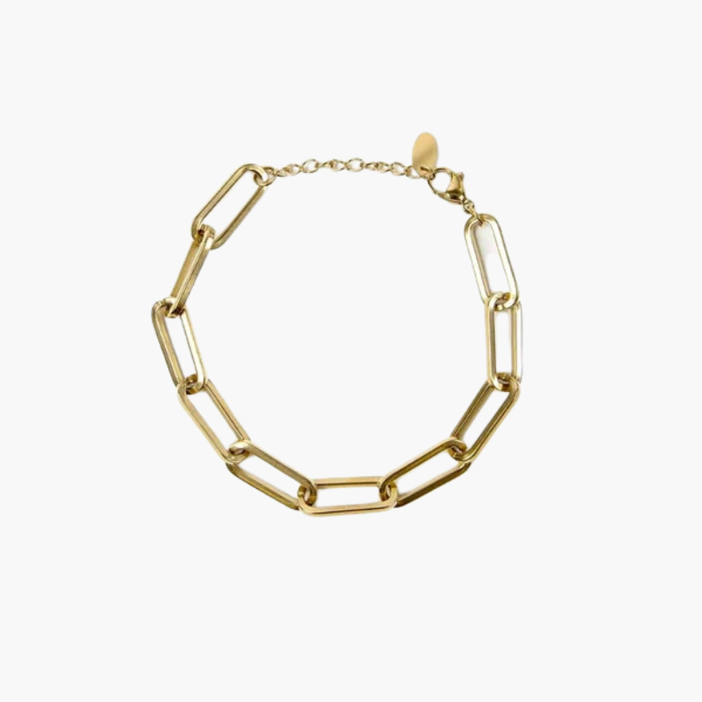 Gold Clip Bracelet