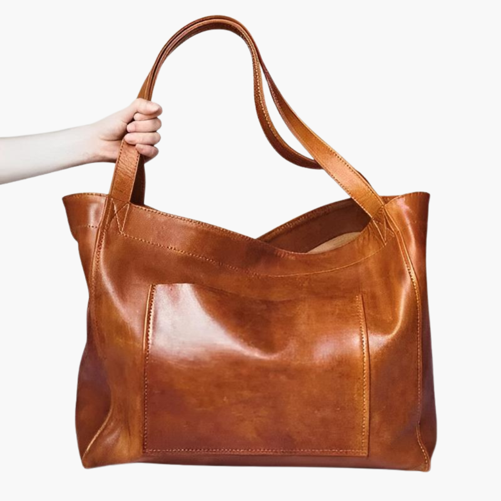 ELARA - CLASSIC LEATHER HANDBAG