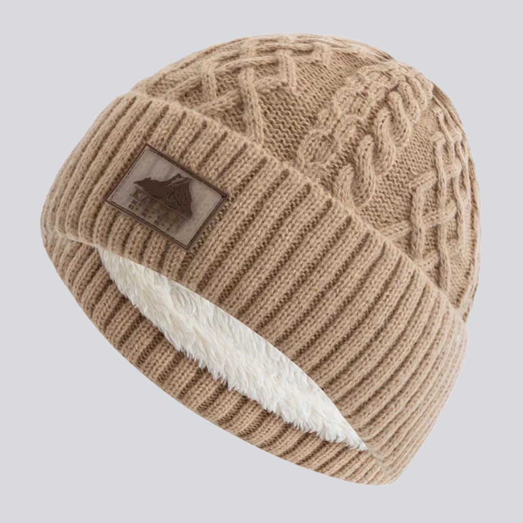 Manuel | Alpine knit beanie (Khaki)