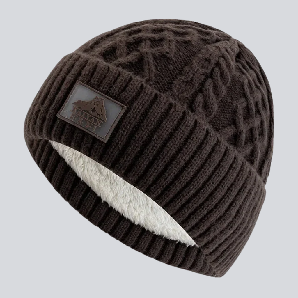 Vince | Alpine knit beanie (Brown)