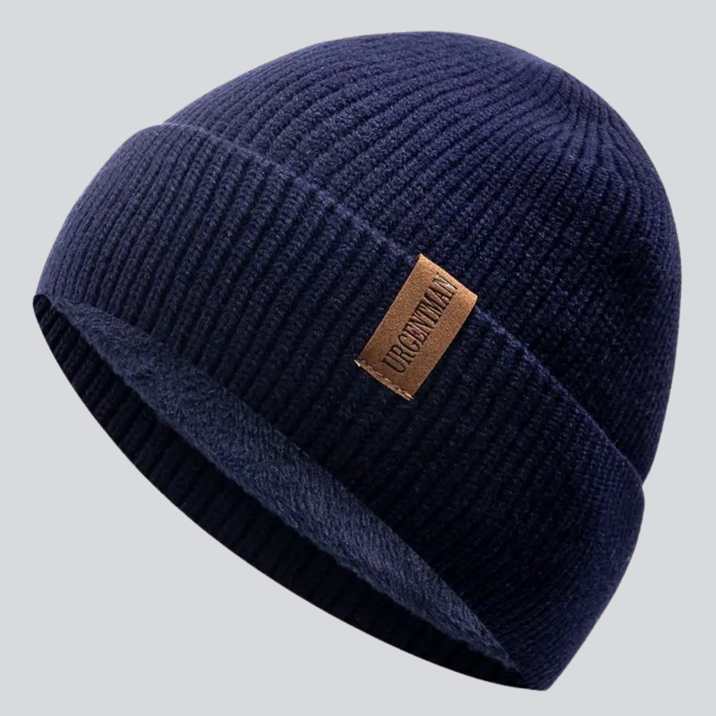 Jack | Thermal knit beanie (Navy Blue)