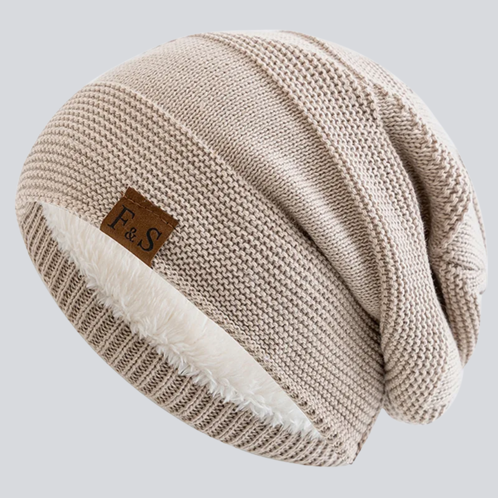 Zack | Nordic fleece beanie (Beige)