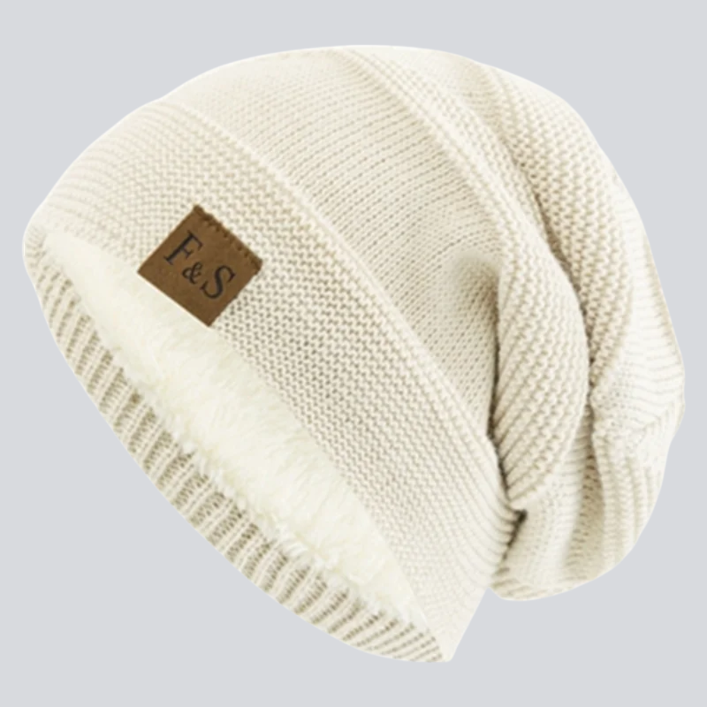 Martin | Nordic fleece beanie (White)