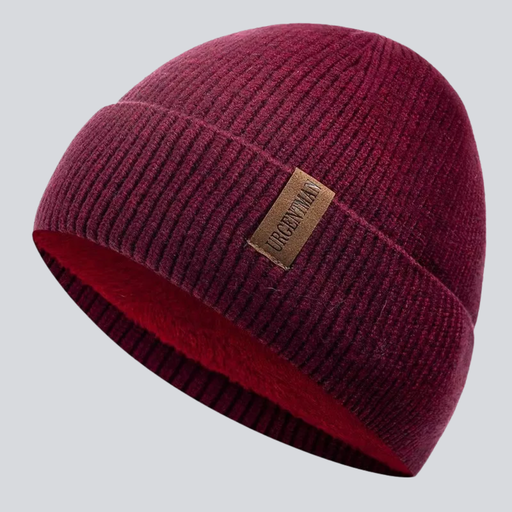 Joe | Thermal knit beanie (Red)