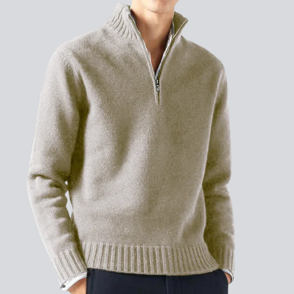 Harrison | Heritage half-zip sweater