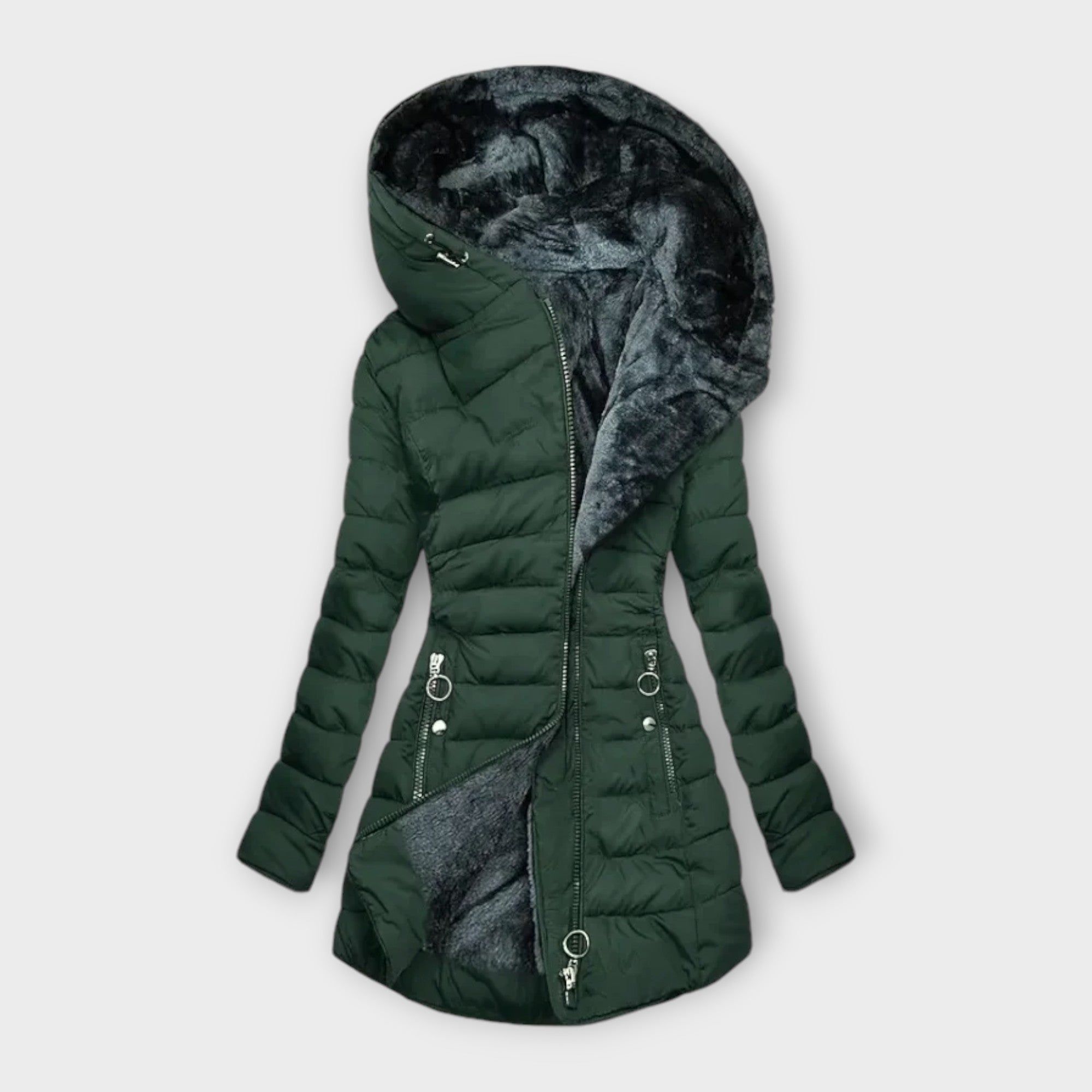 Hailey | Cozy Fur-Lined Coat