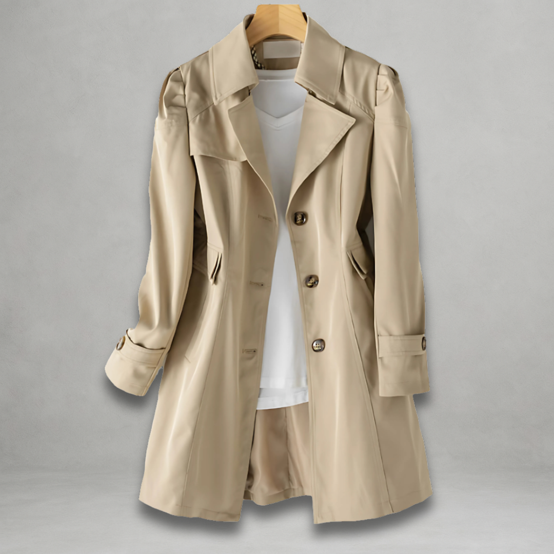 Daniela | Klassisk dametrenchcoat til overgangsvejr & hverdag