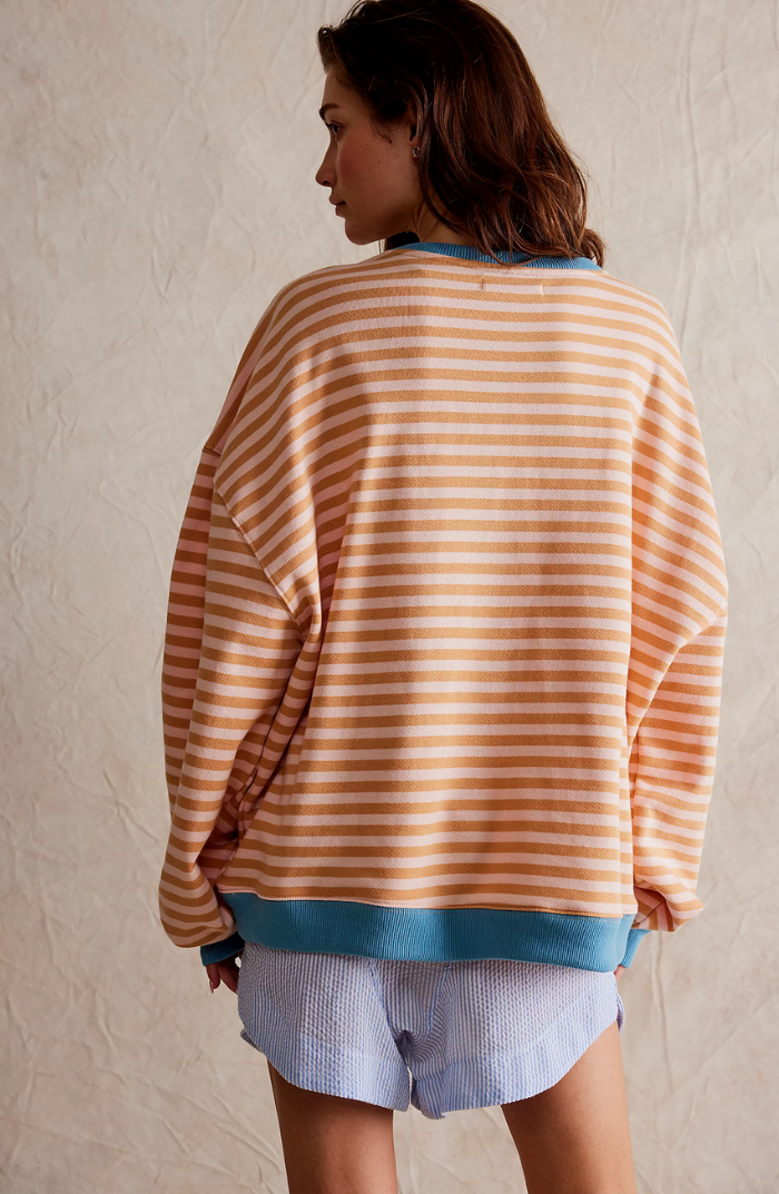 Gaby | Stribet oversize trøje