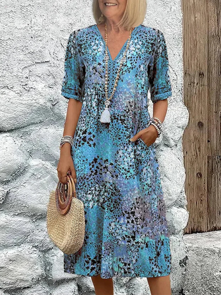 Chloe | Dress with beautiful pattern