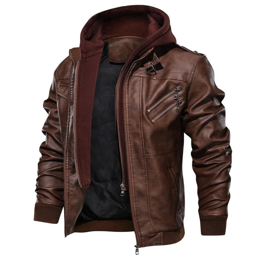 Bram | Casual Leather Jacket