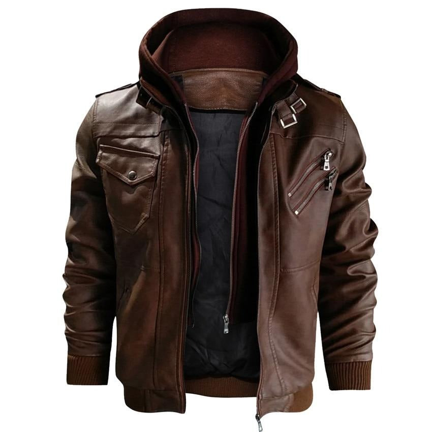 Bram | Casual Leather Jacket