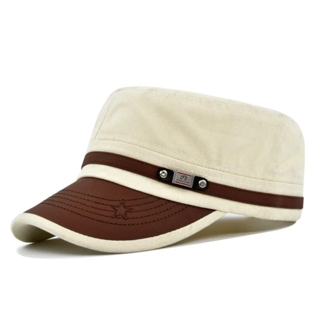 Russell | Vintage contrast visor cotton cap