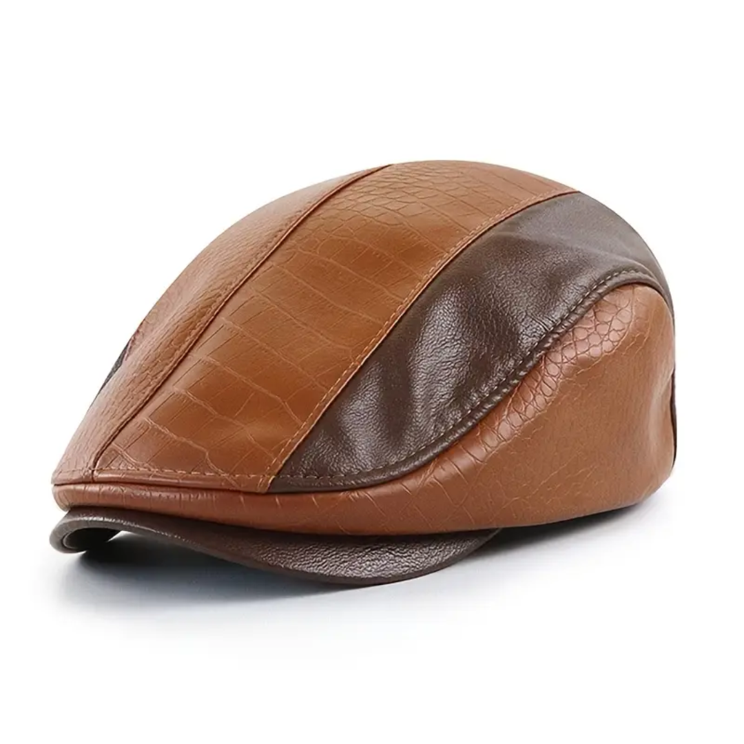 Harold | Two-tone heritage flat cap