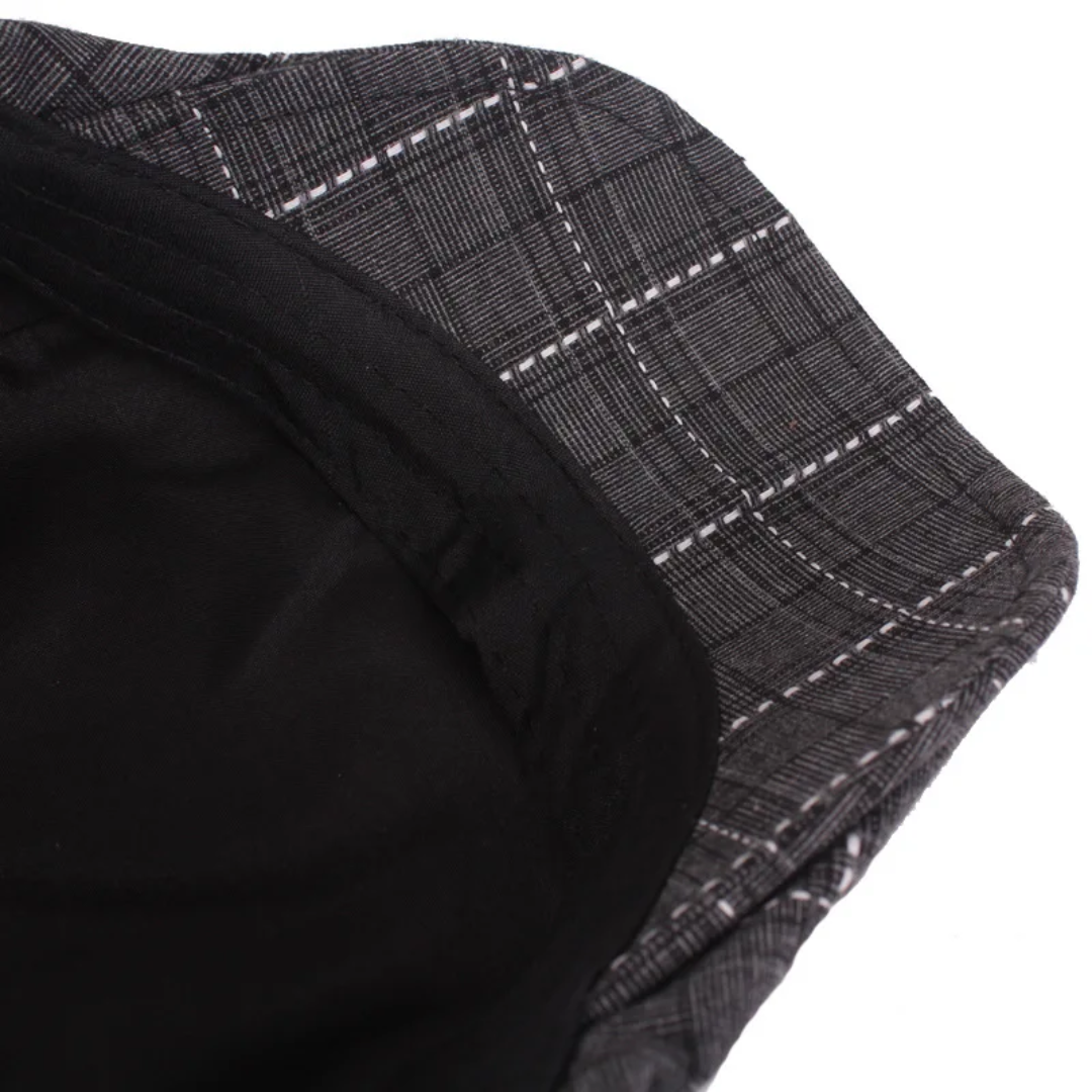 Lewis | Vintage Justerbar Flat Cap