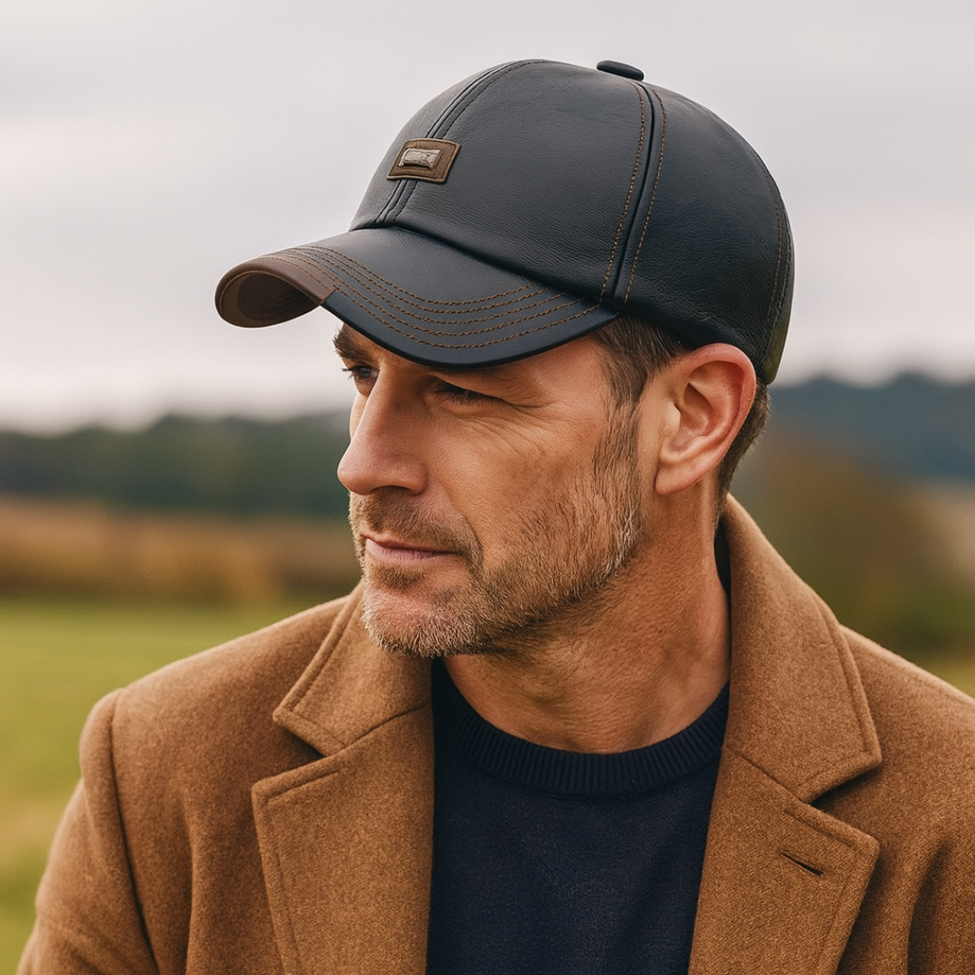 George | Weather-resistant leather utility cap