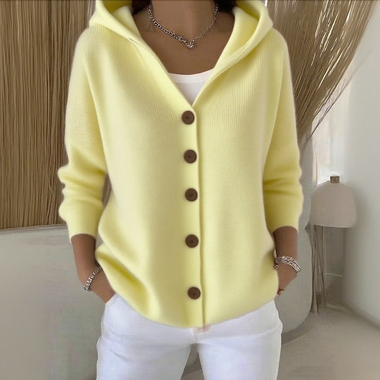 Madison | Casual cardigan with long sleeves