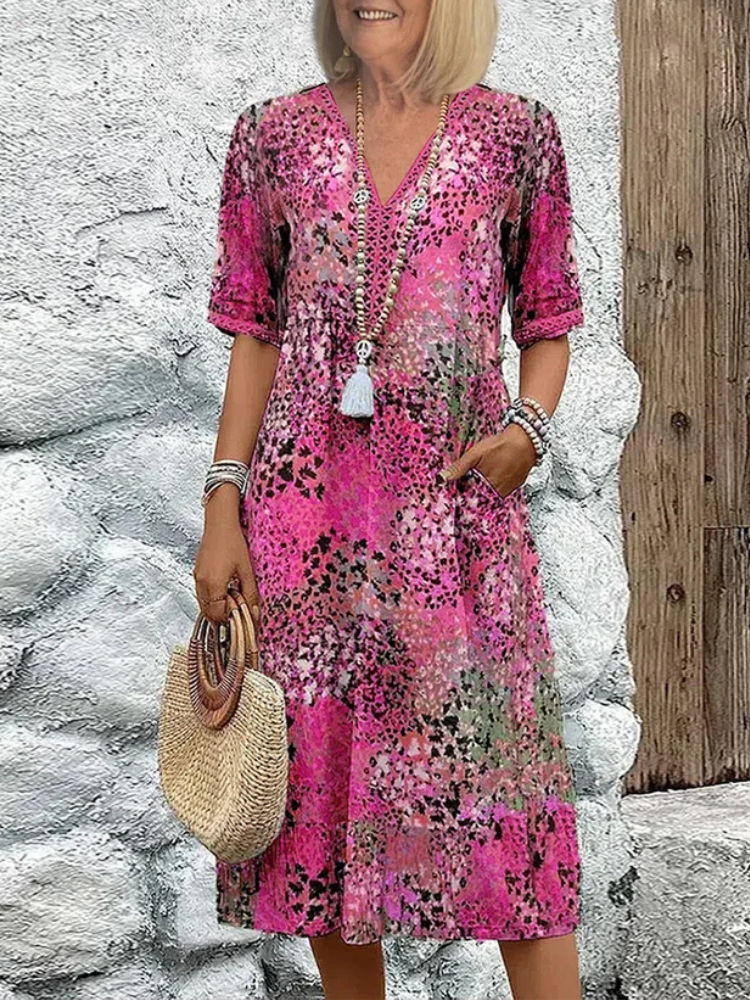 Chloe | Dress with beautiful pattern