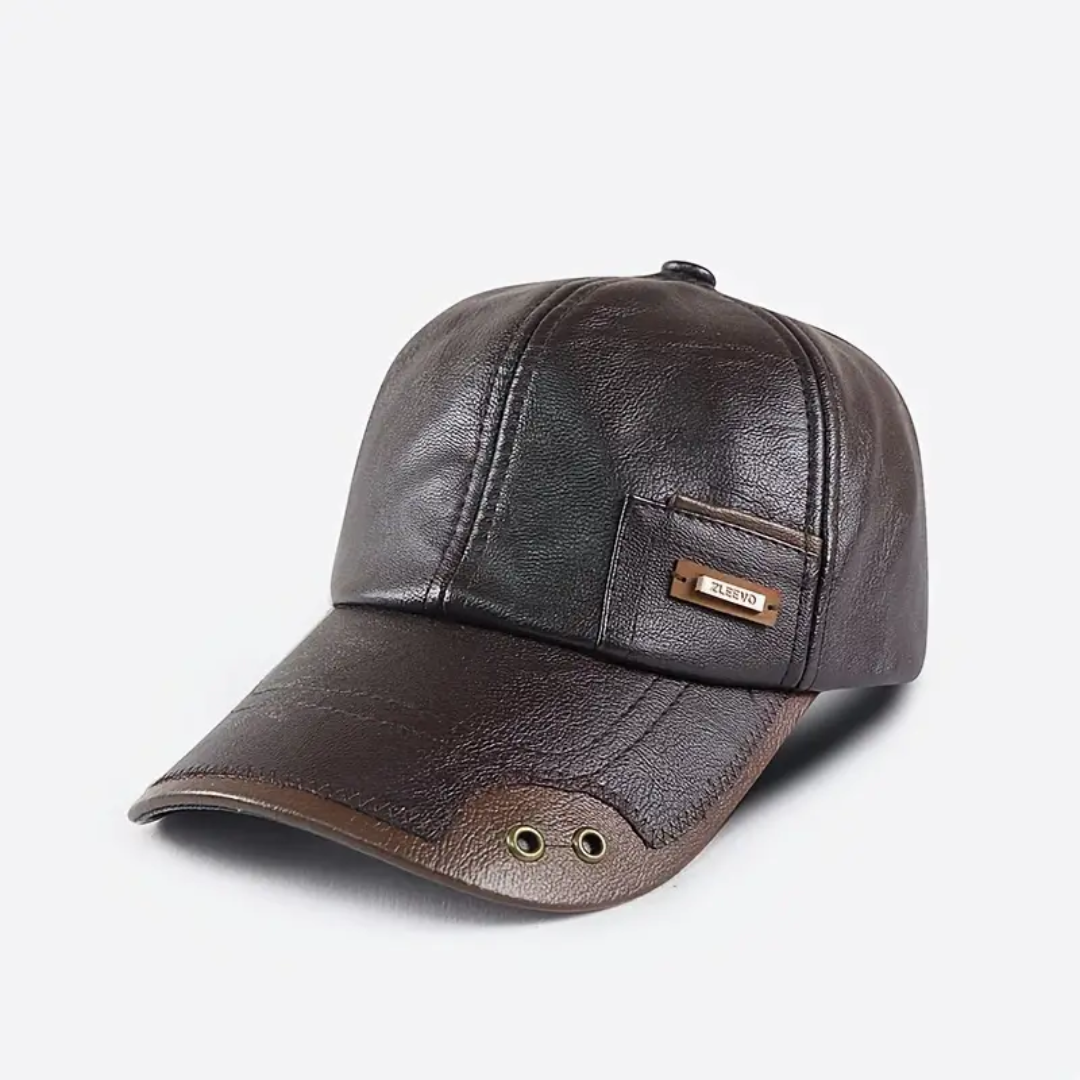 Harvey | Classic weather-resistant leather cap